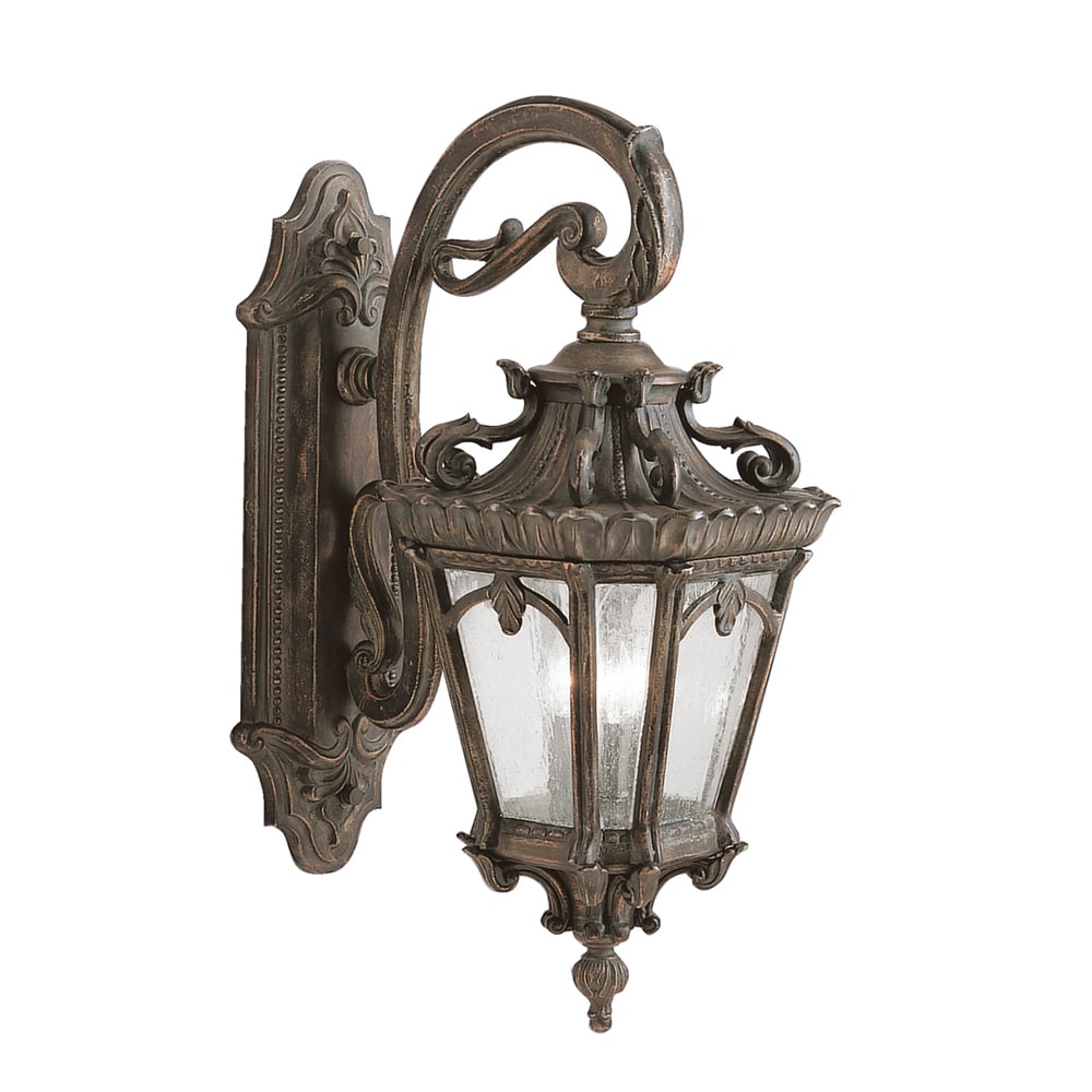 Kichler Tournai 3 -Light 29-in H Brown Hardwired Outdoor Wall Light 1253771