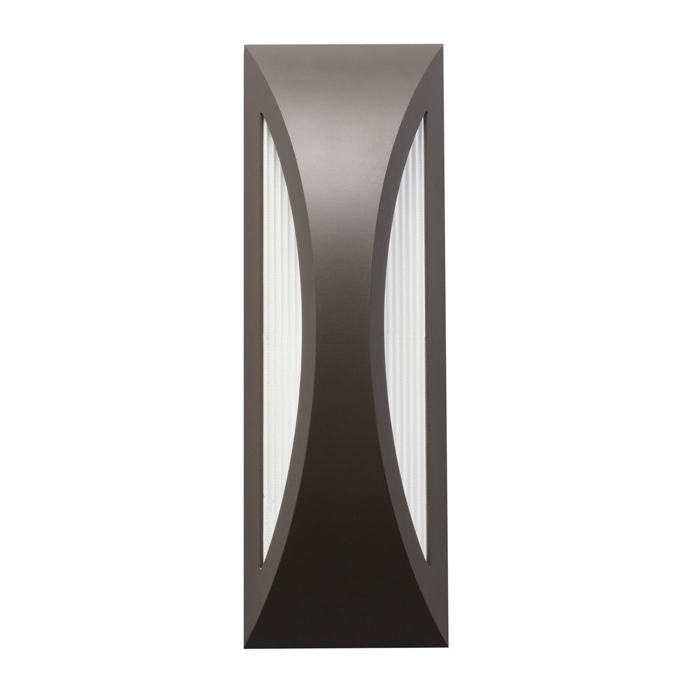 Kichler Cesya 1 -Light 18-in H Bronze Hardwired Integrated LED Outdoor Wall Light 1253647