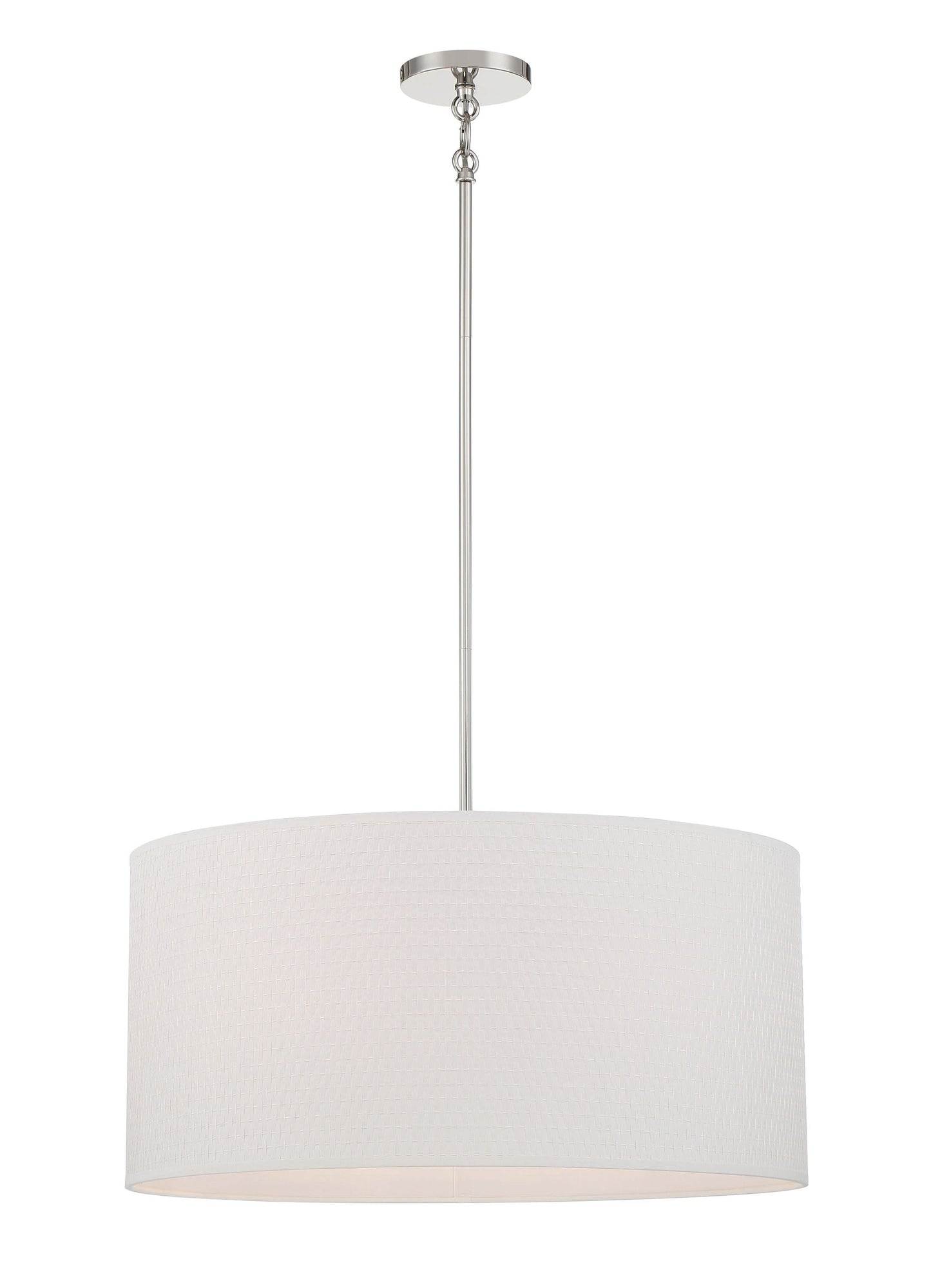 Minka Lavery Palmetto 6 -Light Polished Nickel Modern/contemporary For Use in Bedrooms, Dining Rooms, Foyers, Kitchens, Living Rooms Chandelier 4090660