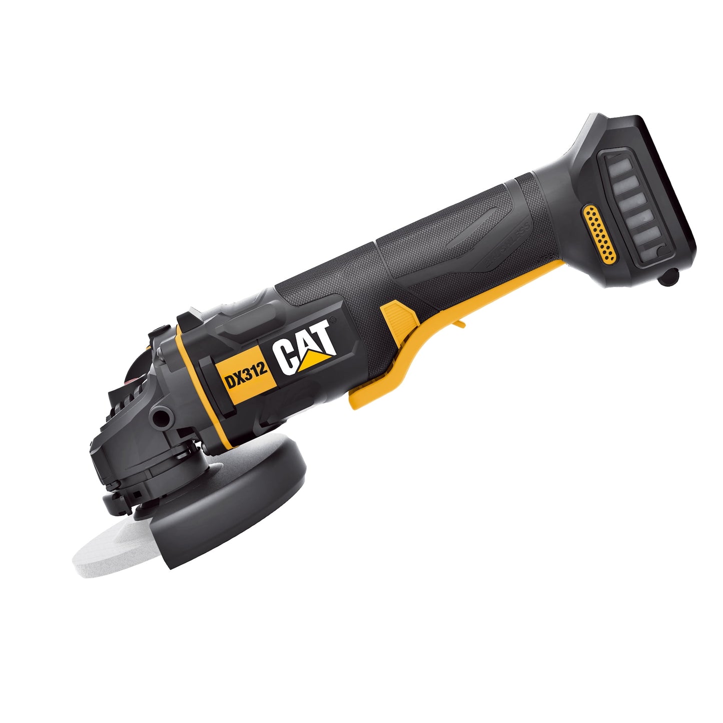 Caterpillar Cat® DX312B 18V Cordless 4.5" Brushless Angle Grinder-Tool Only