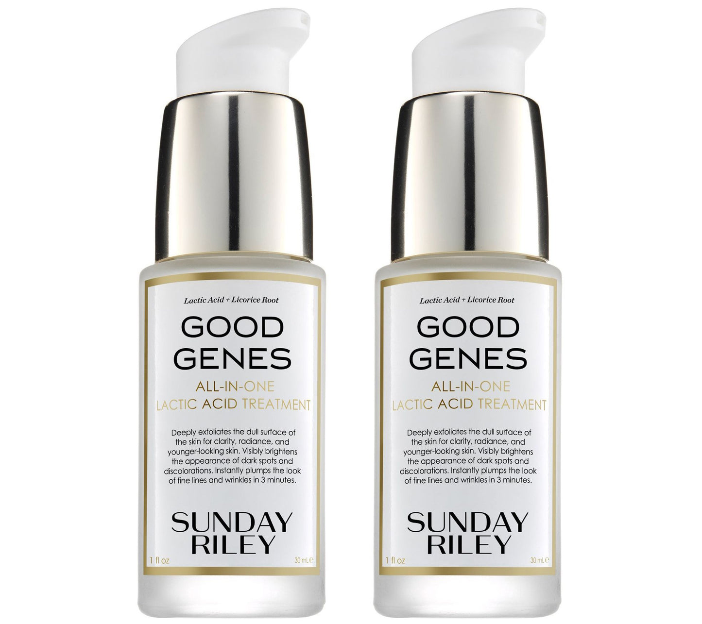 Sunday Riley Good Genes Lactic Acid Treatment 1-oz Duo