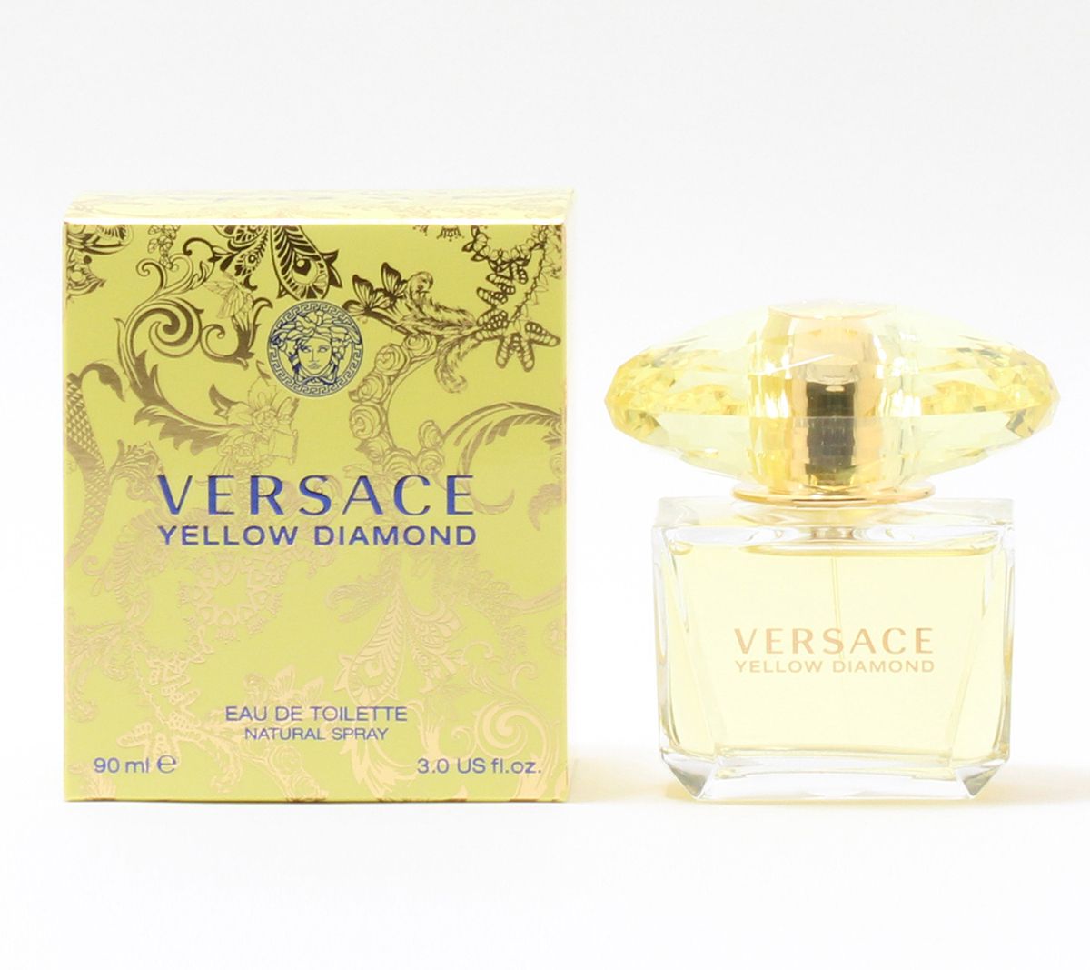 Versace Yellow Diamond Ladies Eau De Toilette Spray 3.0-fl oz