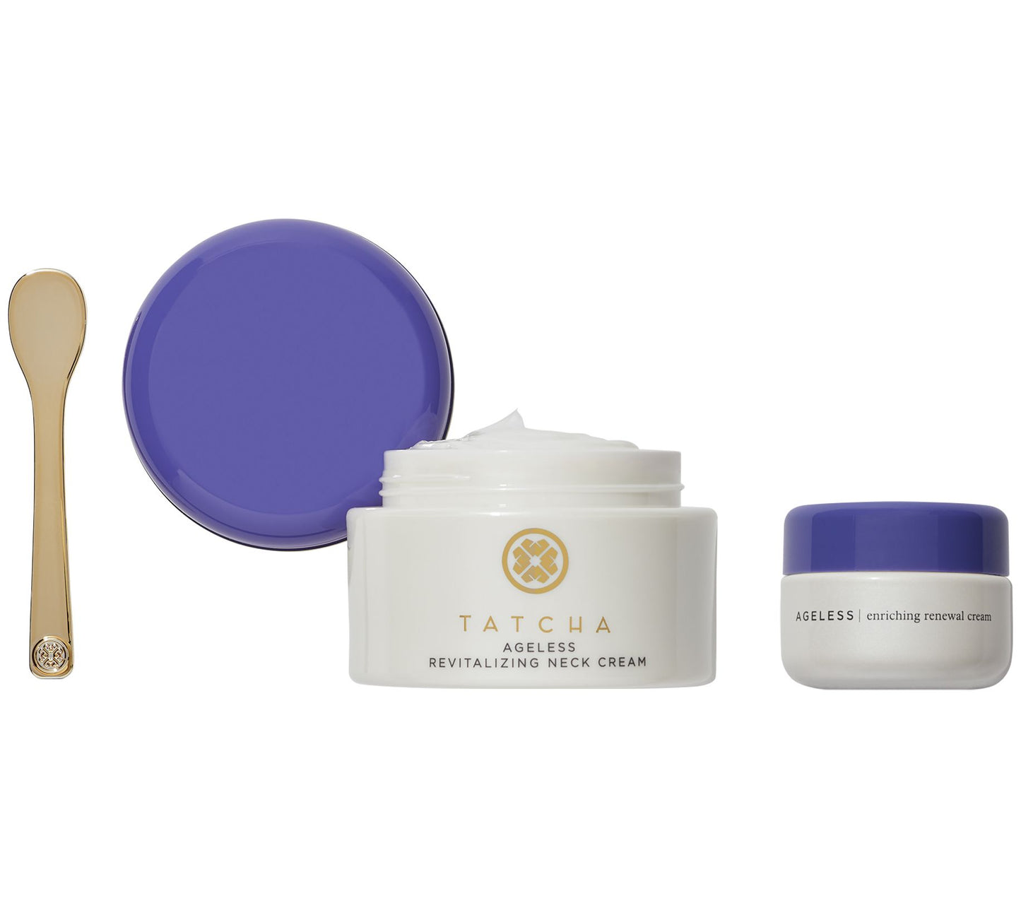 TATCHA Ageless Renewal Neck Cream & Travel FaceCream