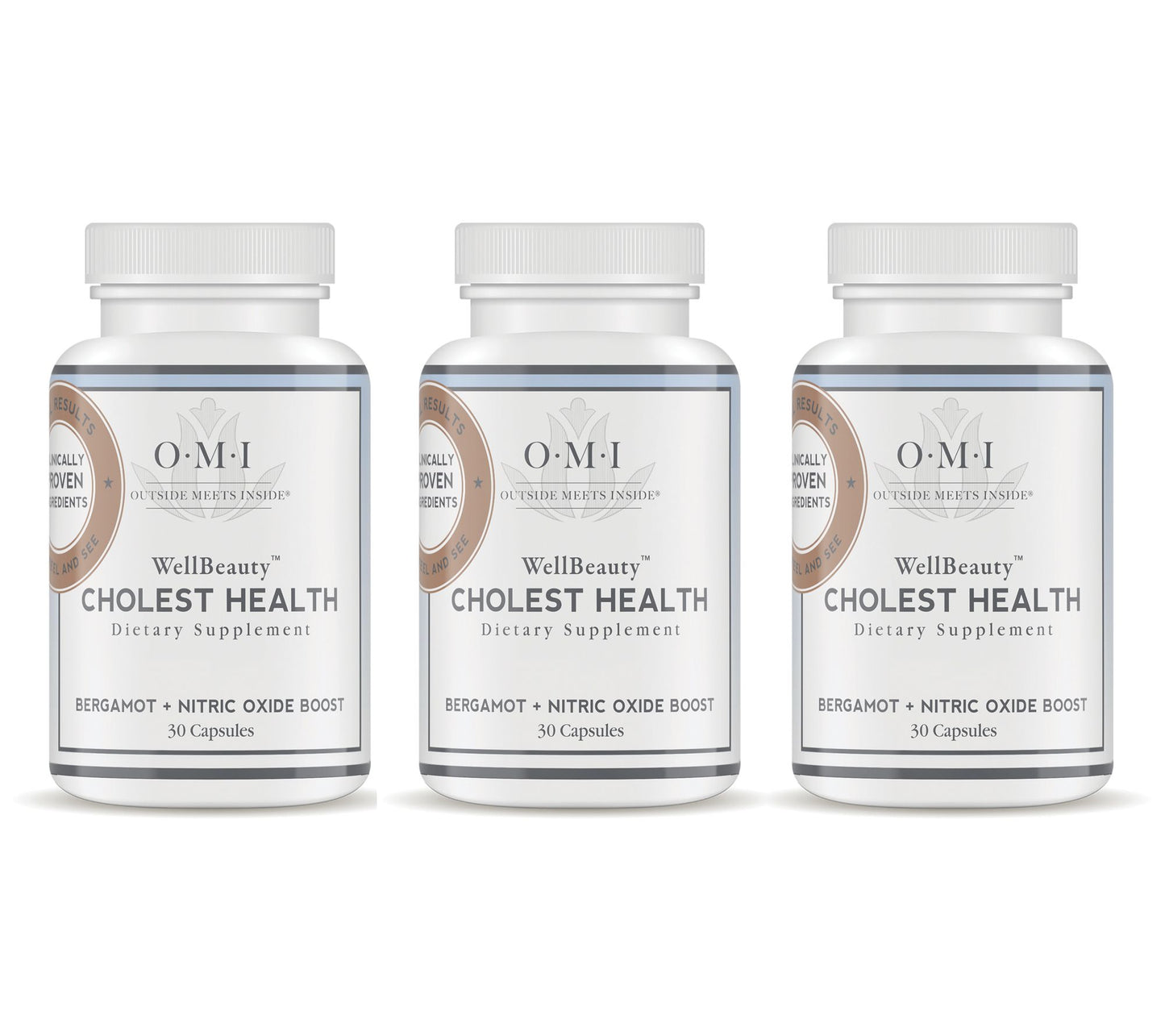 OMI WellBeauty CholestHealth w/ Bergamot 90-Day Supply