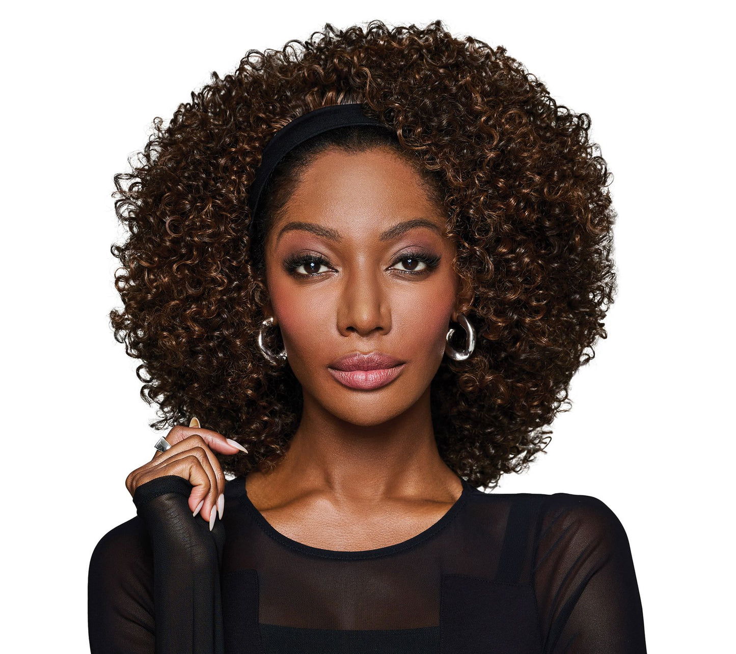 Hairdo Coiled Texture Headband Wig
