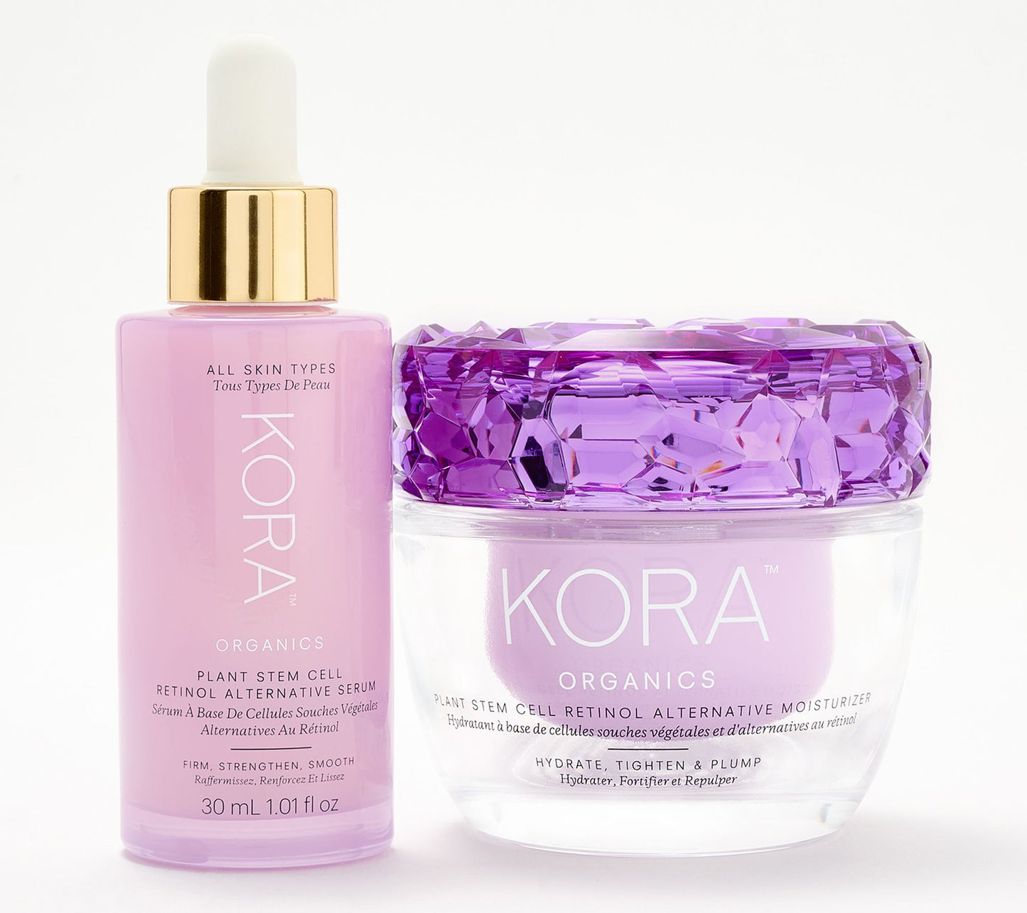 KORA Organics Anti-Aging Plant StemCell Retinol Alternative 2pc