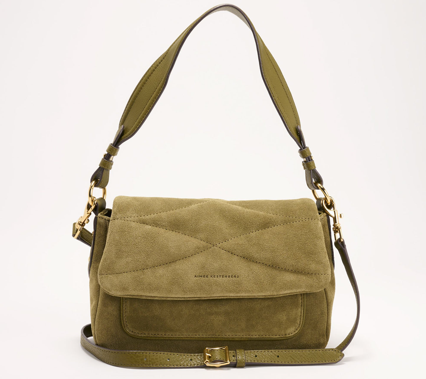 "As Is" Aimee Kestenberg Peace of Me Leather Shoulder Bag
