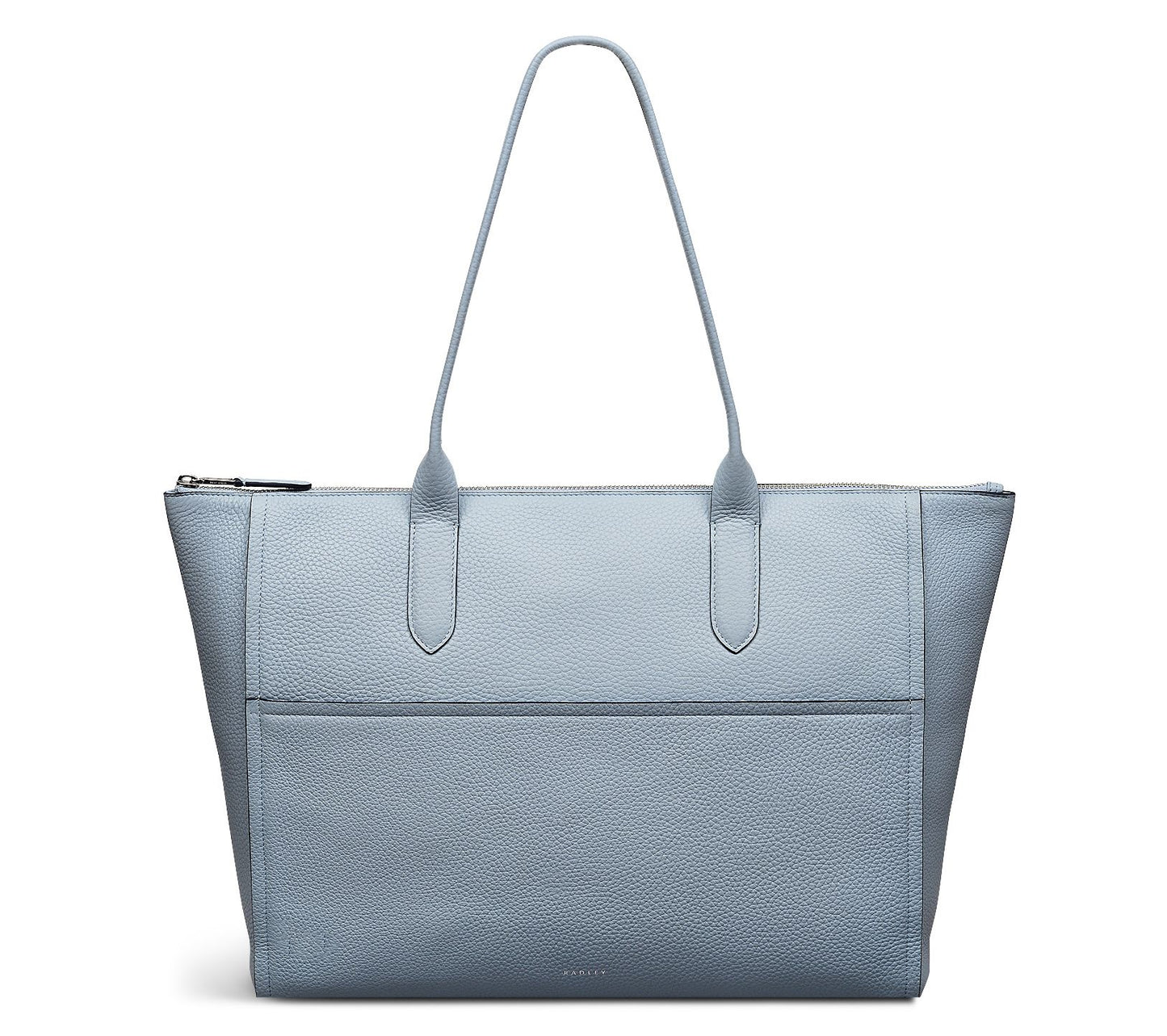RADLEY London Oak Street Medium Zip Smoke BlueLeather Tote
