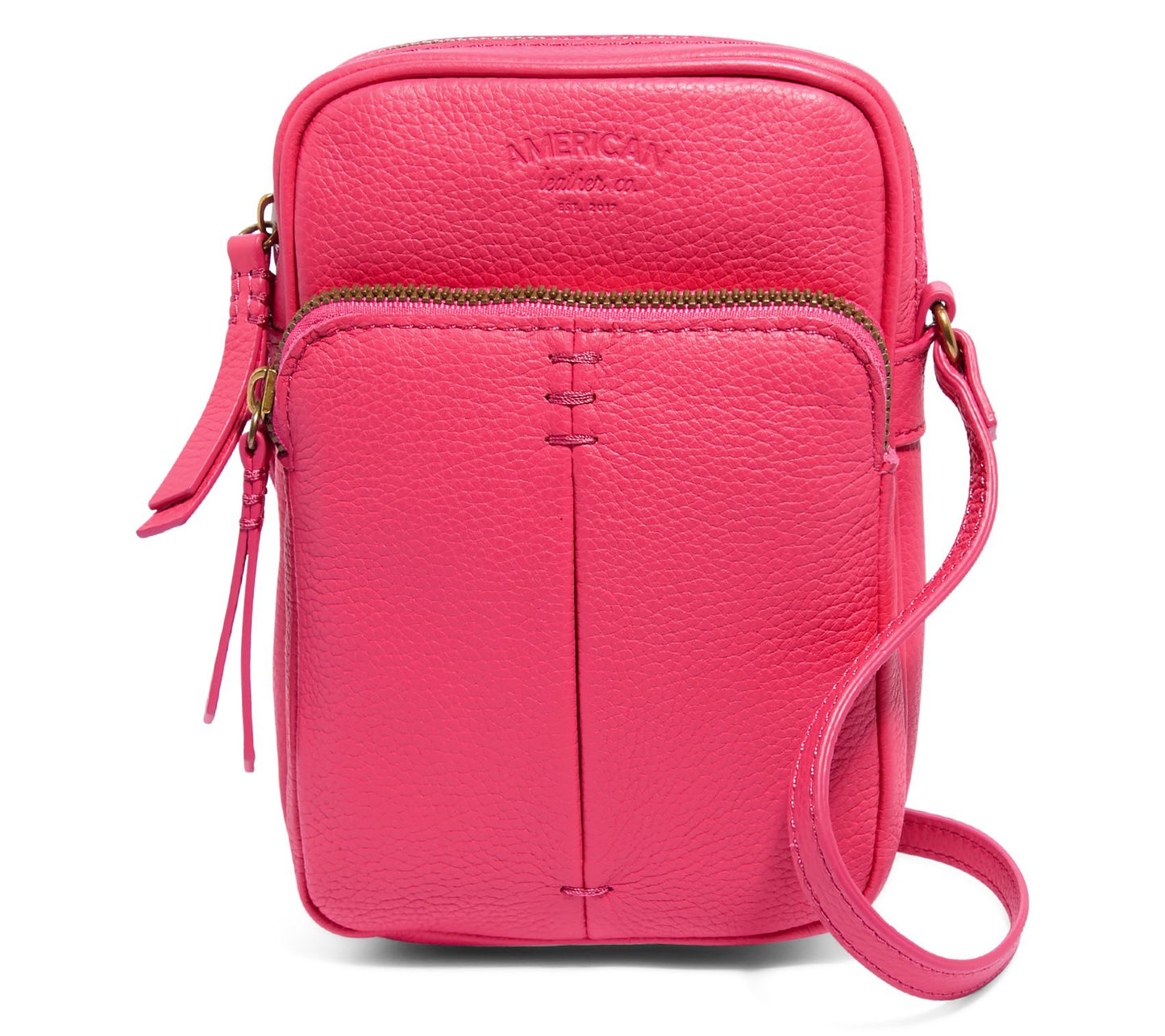 American Leather Co. Cleveland Leather Crossbody Bag