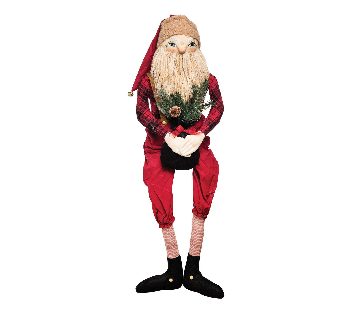Gallerie II Edgarton Santa Gathered TraditionsFigurine