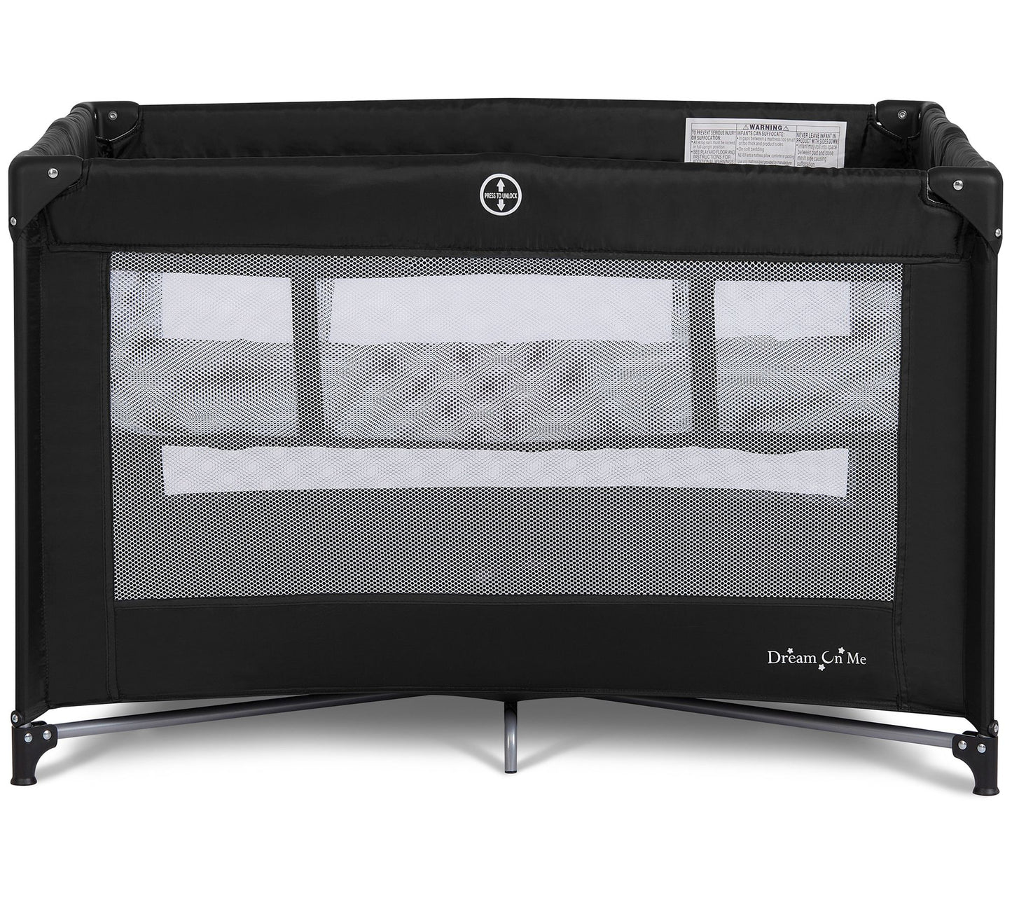 Dream On Me Zazzy Portable Play Yard with Bassinet