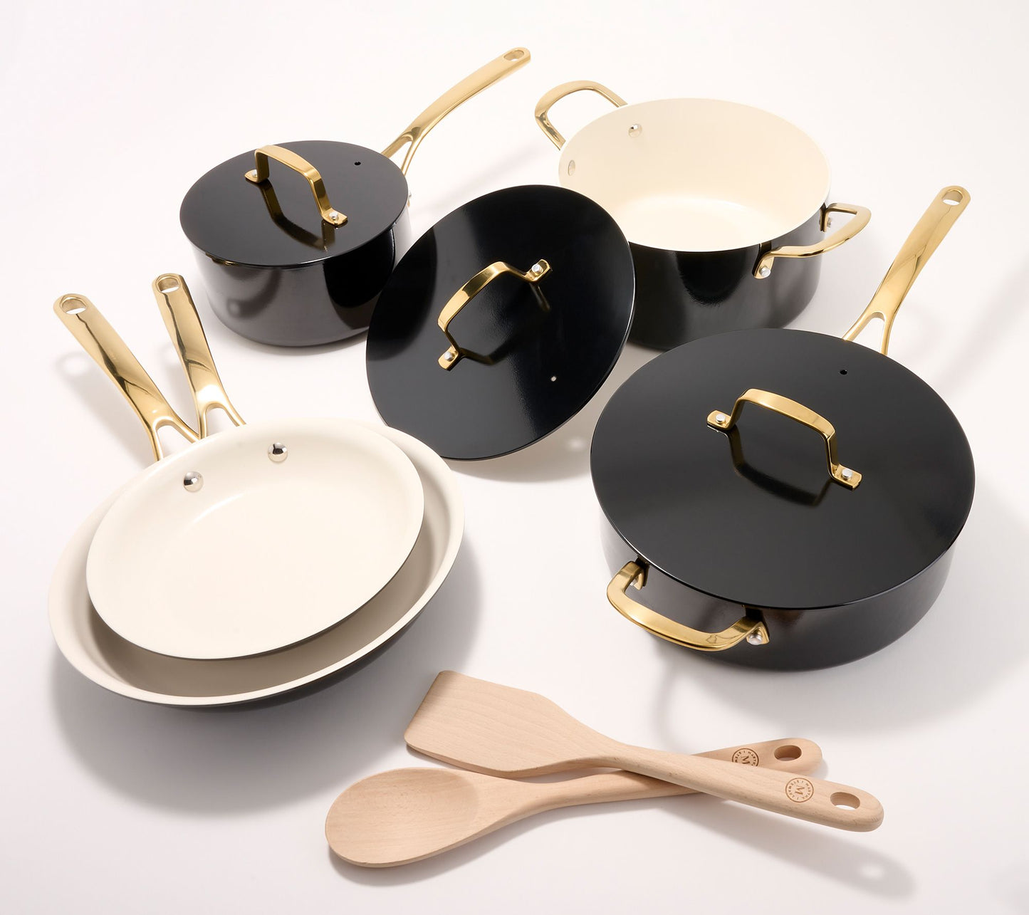 "As Is" Martha Stewart 10-Pc Nonstick Cookware Set