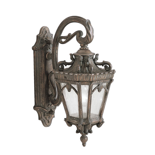 Kichler Tournai 1 -Light 18-in H Brown Hardwired Outdoor Wall Light 1253767