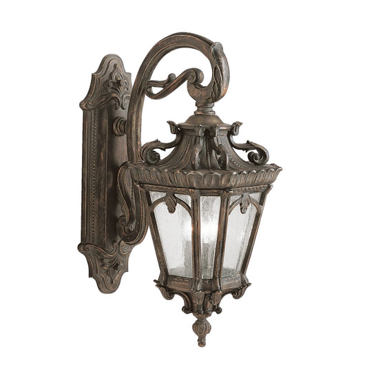 Kichler Tournai 3 -Light 29-in H Brown Hardwired Outdoor Wall Light 1253771