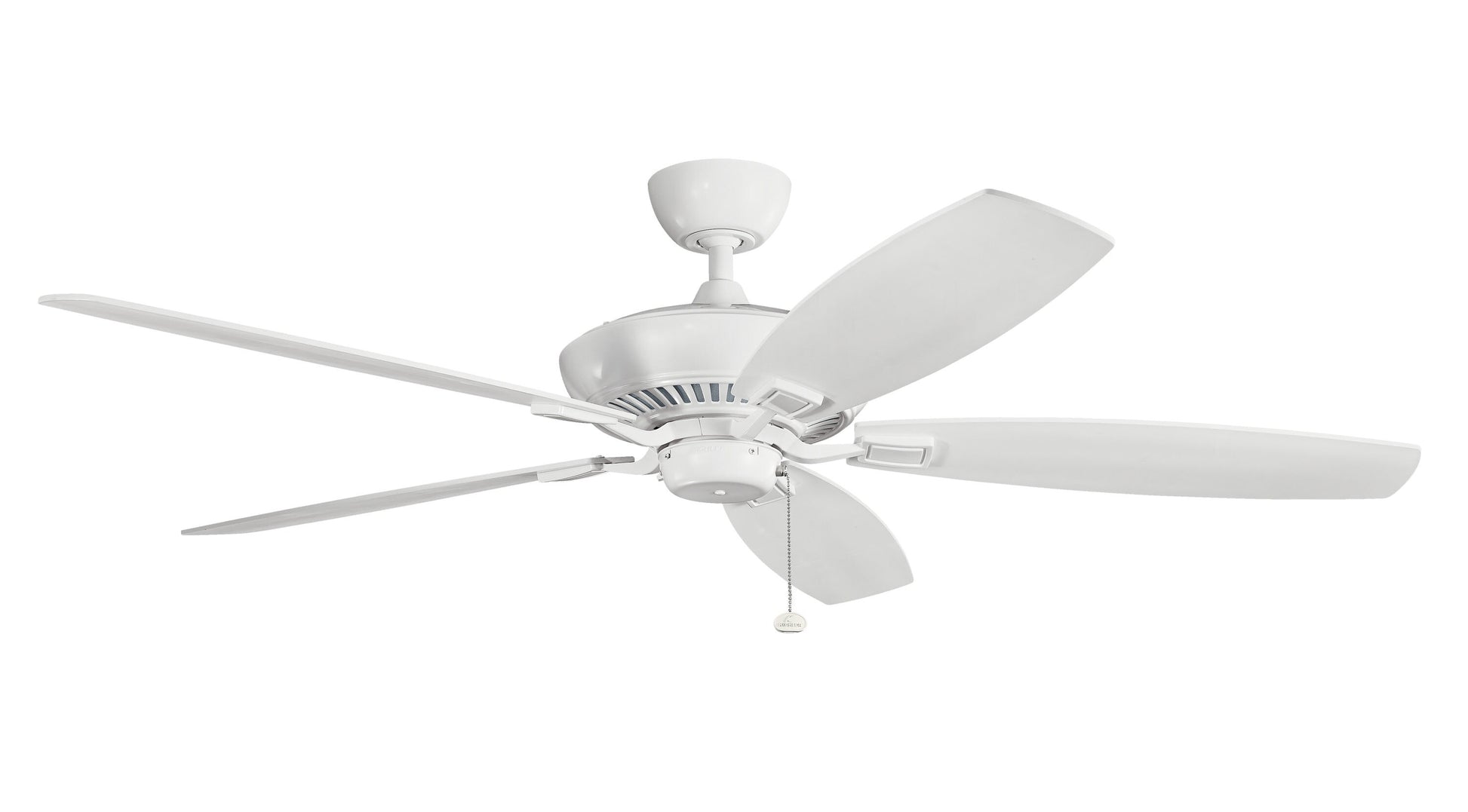 Kichler Canfield 60-in White with White Blades Ceiling Fan Light Kit Compatible ( 5 -Blade ) 1694909