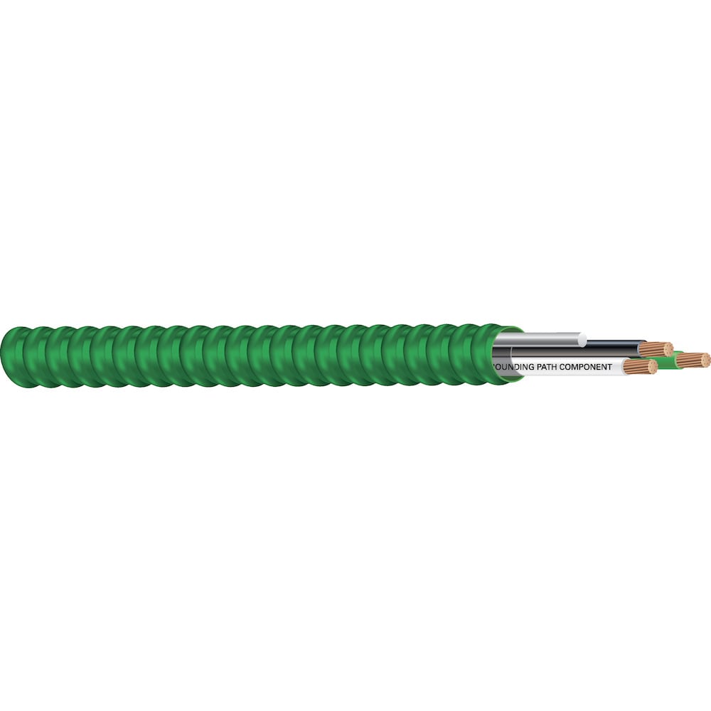 Southwire 250-ft 12/2 Solid Aluminum MC (Metal Clad) Cable 55527901