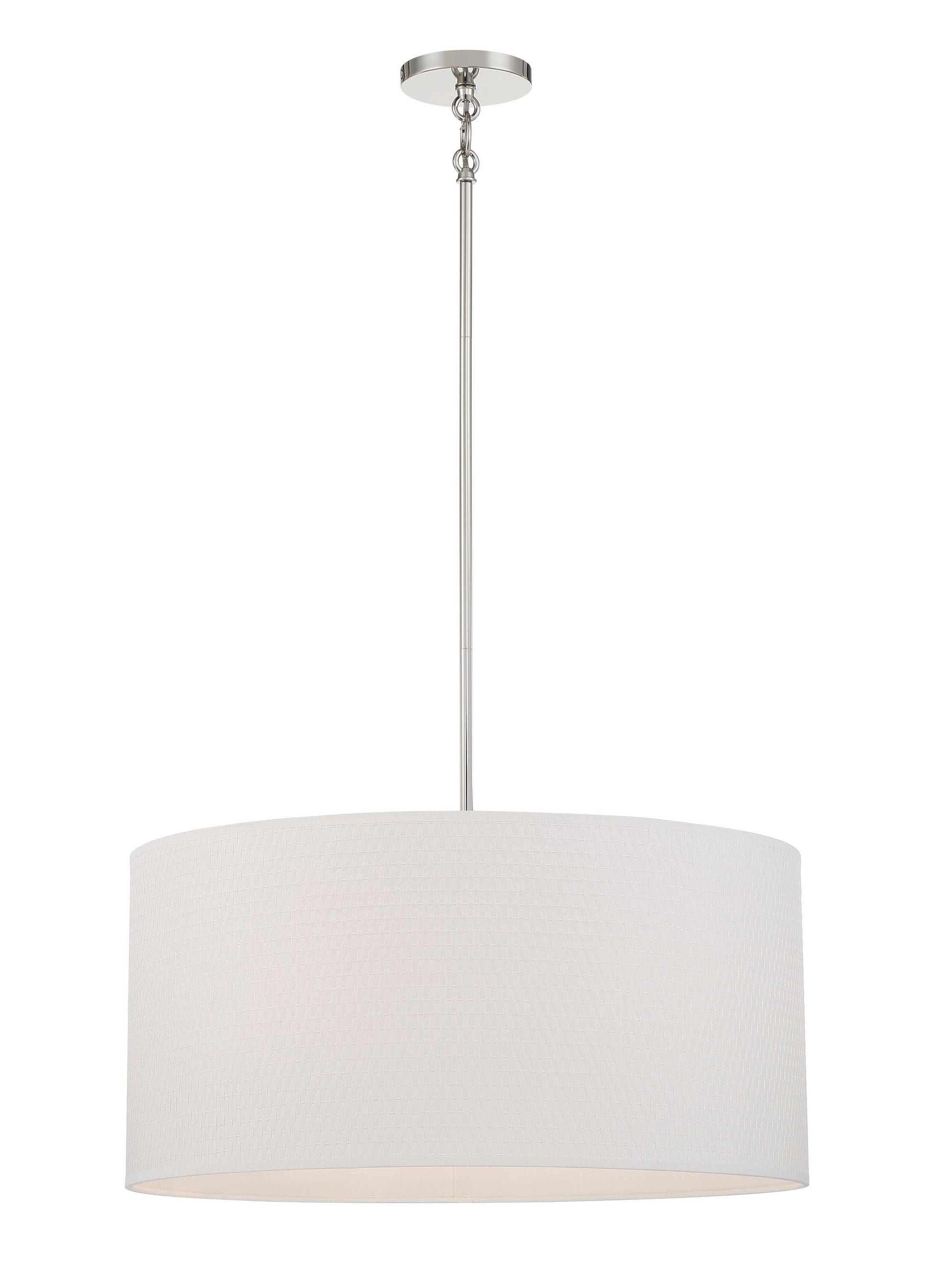 Minka Lavery Palmetto 6 -Light Polished Nickel Modern/contemporary For Use in Bedrooms, Dining Rooms, Foyers, Kitchens, Living Rooms Chandelier 4090660