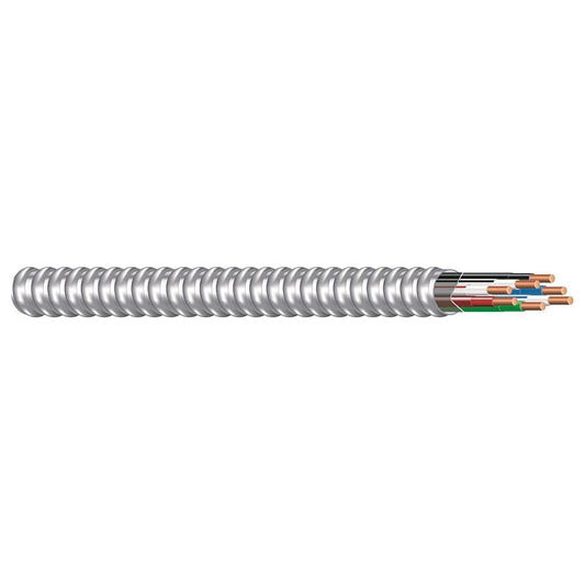 Southwire MC Neutral Per Phase 250-ft 12/3 Solid Aluminum MC (Metal Clad) Cable 55499001