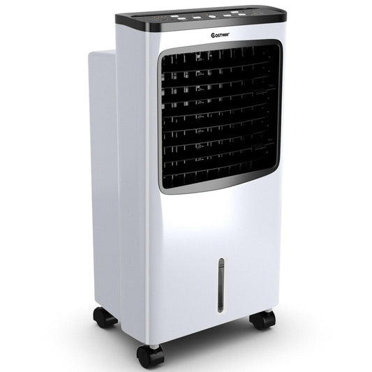 Mondawe 15-in 110-Volt 3-Speed High Velocity Indoor White Box Fan with Remote HYDQ-23665-MD