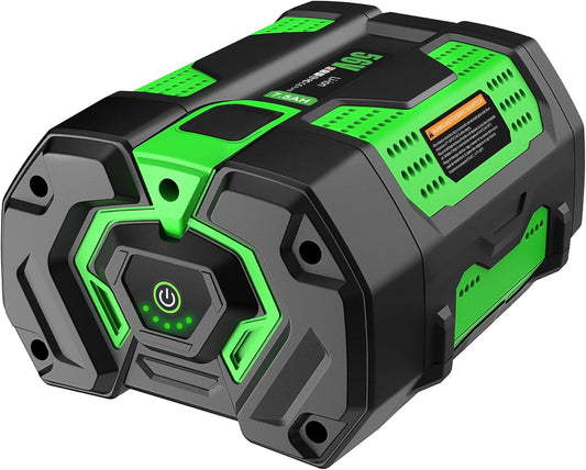56V 7.5Ah/7500mAh EGO Replacement Lithium-Ion Battery（Actual capacity）