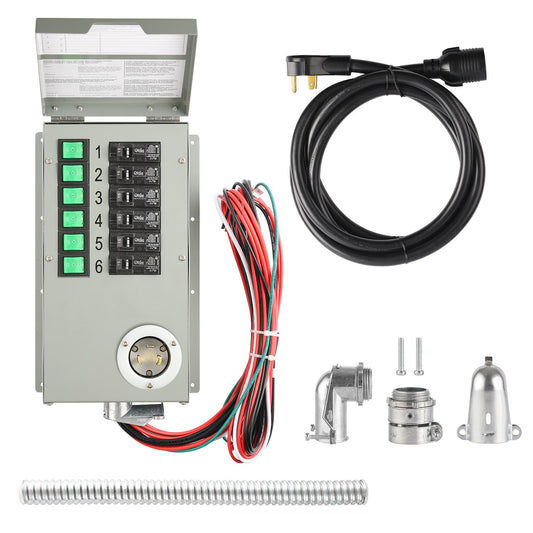 NATURE'S GENERATOR 30-Amp Elite Manual Transfer Switch HKNGPTKEL