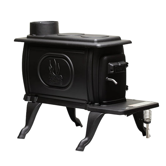 US Stove Company 900-sq ft Heating Area Firewood and Fire Logs Stove US1269E