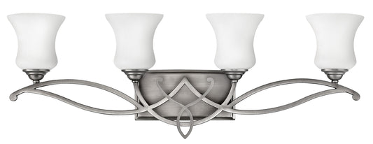 Hinkley Brooke 31.25-in 4 -Light Antique Nickel Transitional Vanity light 5663275