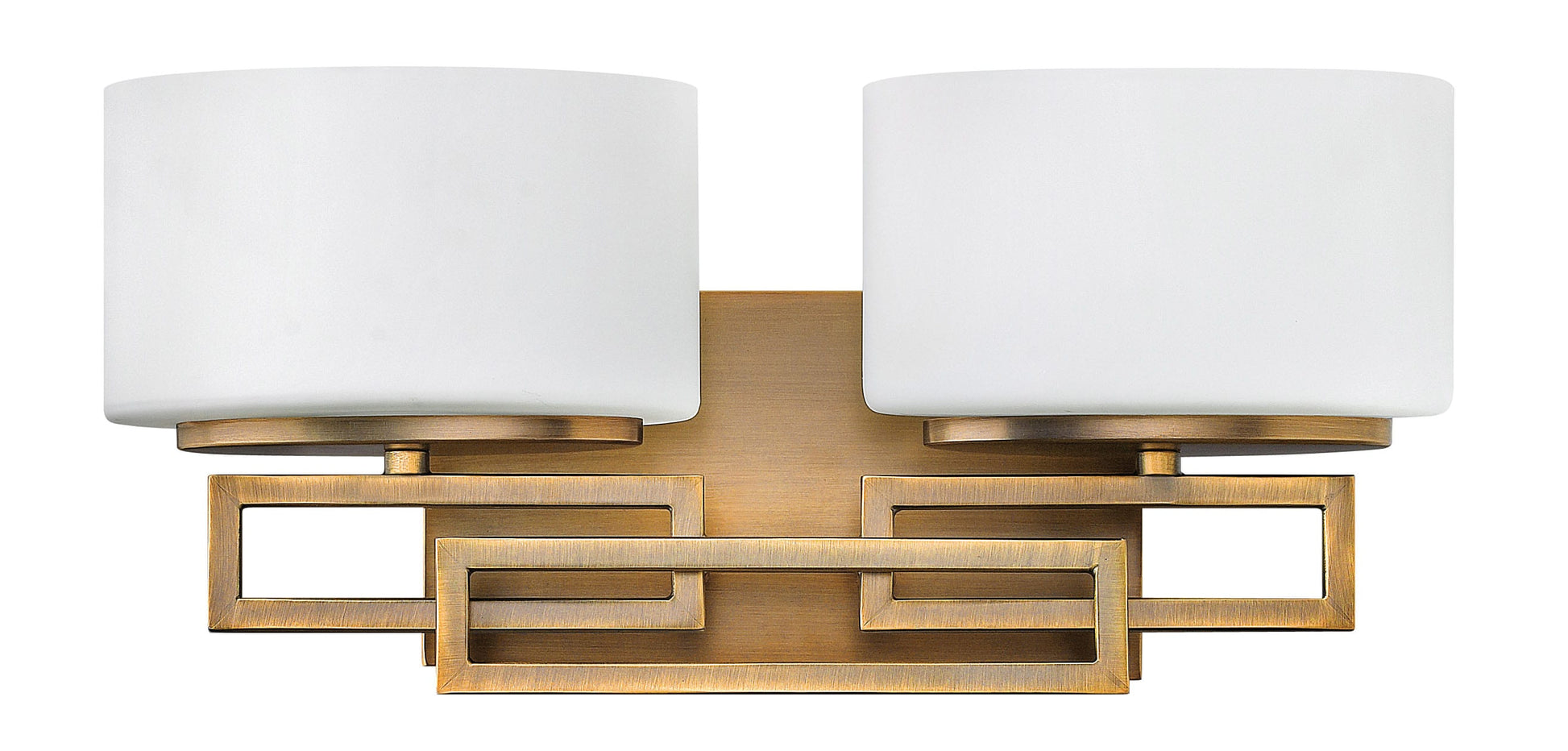 Hinkley Lanza 16.25-in 2 -Light Brushed Bronze Transitional Vanity light 5663011