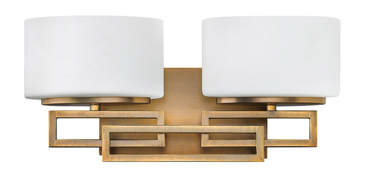 Hinkley Lanza 16.25-in 2 -Light Brushed Bronze Transitional Vanity light 5663011