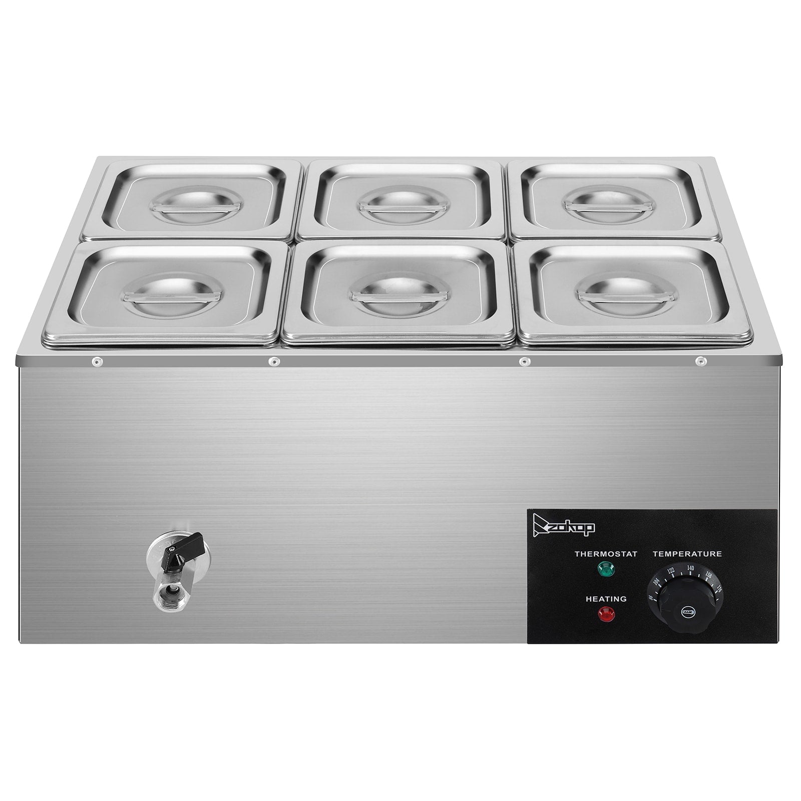 Winado 1-Station 19-Quart Commercial/Residential Electric Warming Tray LO1G46000248