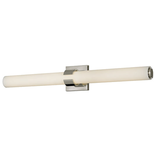 Hinkley Aiden 31.25-in 4 -Light Polished Nickel Integrated LED Modern/contemporary Vanity light bar 6588819