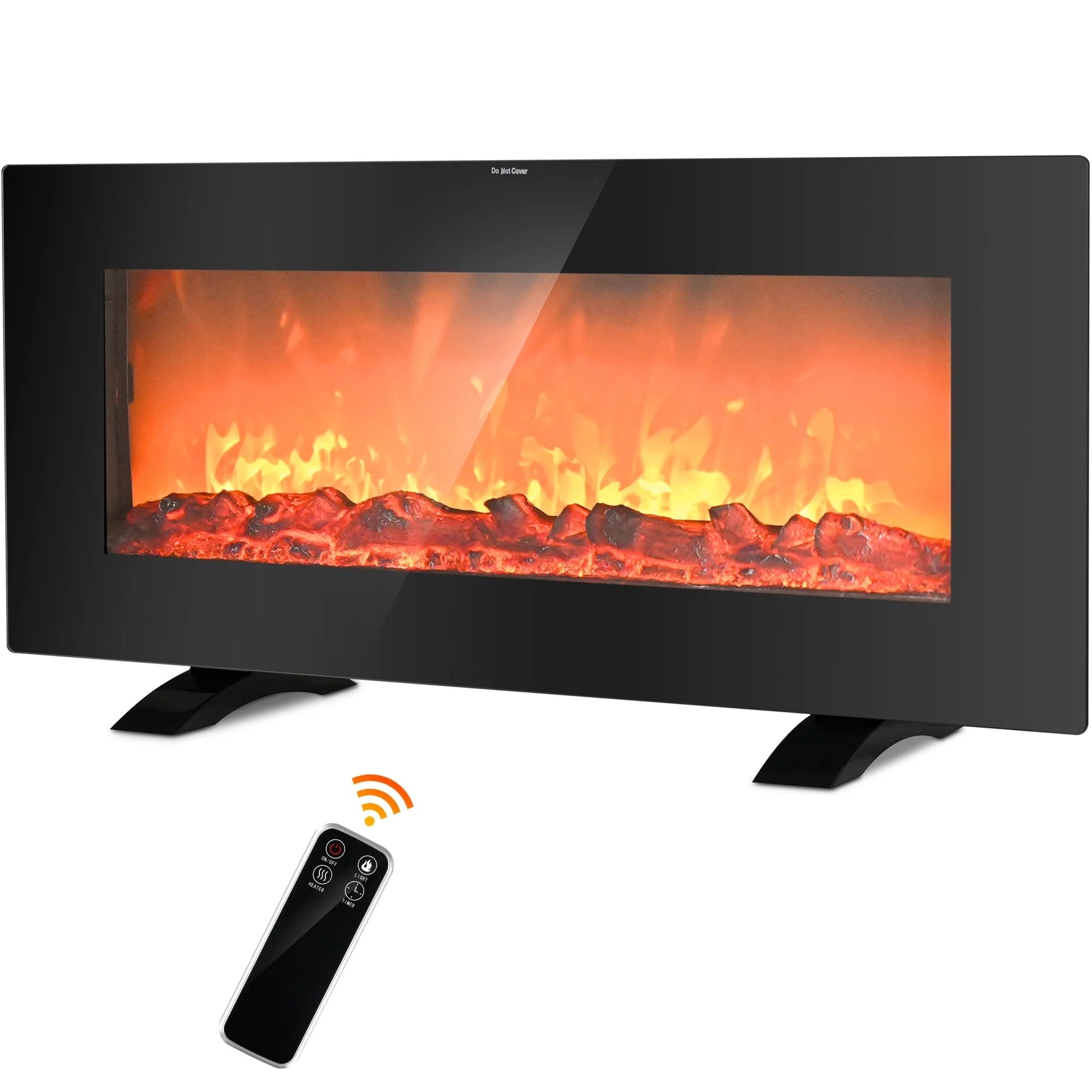Airo Comfort Electric Outdoor Infrared Patio Heater – 500/1000/1500W with Remote