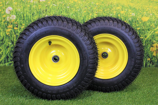 Antego Tire and Wheel (Set of 2) 16x6.50-8 Turf Tire & Wheel Assembly .75 Precision Ball Bearing - ATW-003
