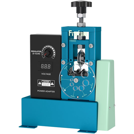 Automatic Wire Stripper Machine, 0.12"-0.79" Electric Wire Stripping Machine with Patented Disk Design, Visible Stripping Depth Reference Motorized Wire Stripper Tool for Copper Wires