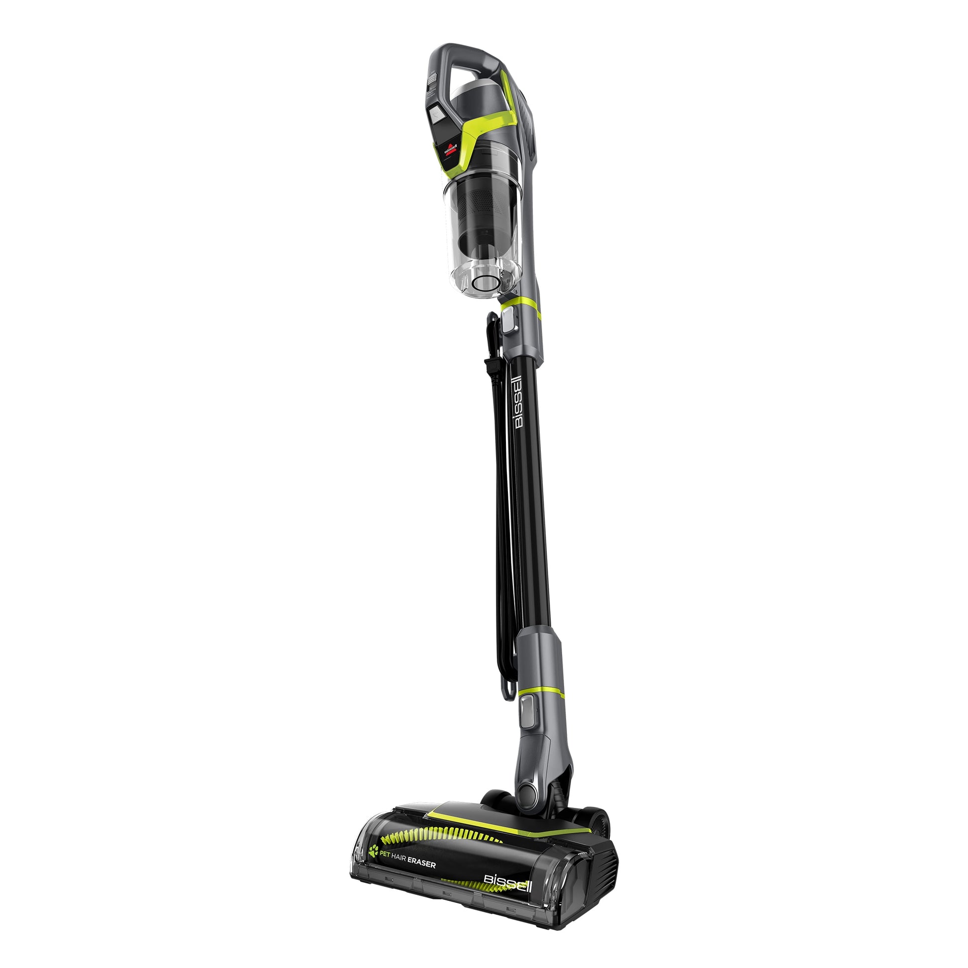 BISSELL Pet Hair Eraser Slim Corded Vacuum Cleaner, Lightweight Stick Vac for Pets, Tangle-Free Brush Roll, Powerful Suction, Model 3875