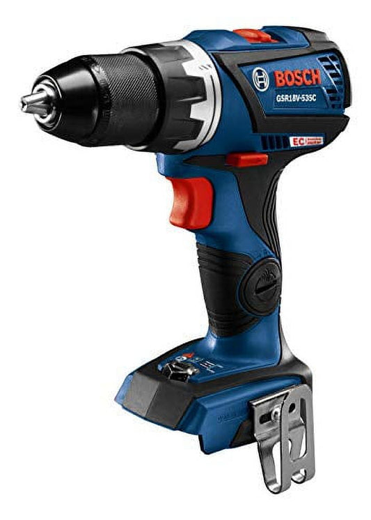 Bosch-GSR18V-535CN 18V EC Brushless Connected-Ready Compact Tough 1/2 In. Drill/Driver (Bare Tool)