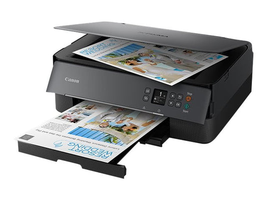 Canon PIXMA TS6420 Black Inkjet Multifunction Printer, Color