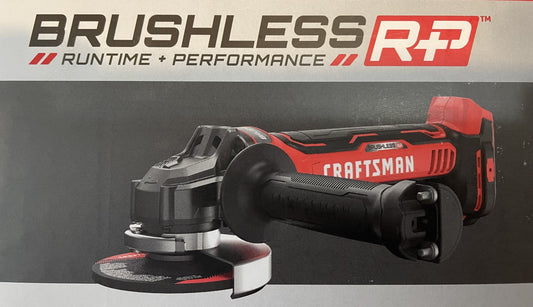 Craftsman V20 RP Plus 20 V Cordless 4-1/2 in. Angle Grinder Tool Only
