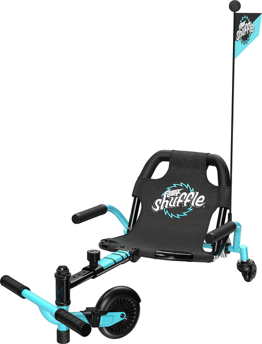 Crazy Cart Shuffle by Razor &ndash; Kid-Powered Drifting Go-Kart for Ages 4+, Crazy Cart Drift Bar Technology, Adjustable Frame with 5 Length Settings