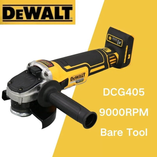 DeWalt® Brushless Flat Head Angle Grinder, Bare Machine Tool, Cutting Machine, 4-1/2 inch,20V Lithium Battery, DCG405, 125mm （Bare Tool Only）