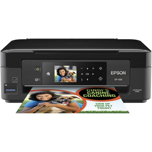 Epson Expression Home XP-430 Wireless Color Photo Printer with Scanner and Copier, Amazon Dash Replenishment Ready