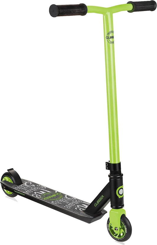 Globber GS 360 Stunt Scooter Black - Lime Green