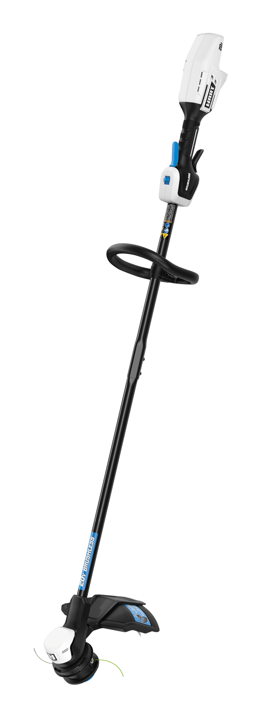 HART 20-Volt 13-inch Brushless String Trimmer with 4Ah Battery and Charger Starter Kit Bundle