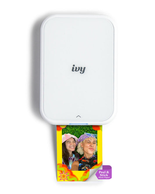 IVY 2 Mini Photo Printer - Pure White