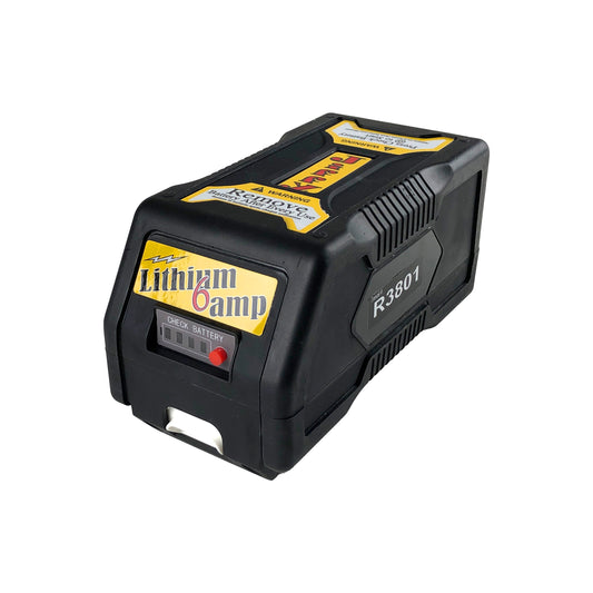 Jiffy E6 Lightning Battery, 40V, 6 Amp-Hour, Auger Accessory, Black, J5605