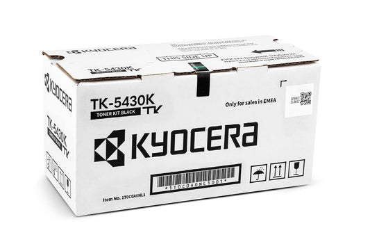 Kyocera TK-5430K Schwarz. Original Toner-Kartusche. Kompatibel für PA2100cx, PA2100cwx, MA2100c