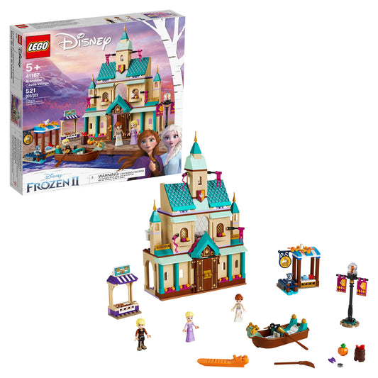 LEGO Disney Frozen II Arendelle Castle Village 41167 Toy Building Set in Multicolor