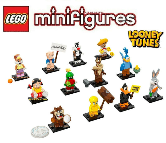 LEGO Looney Tunes Collectible Minifigures 71030 Complete Set of 12 IN HAND