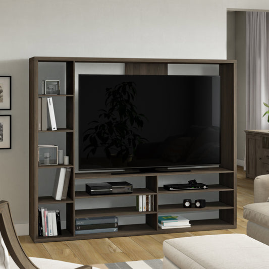 Mainstays Entertainment Center for TVs up to 55", Brown