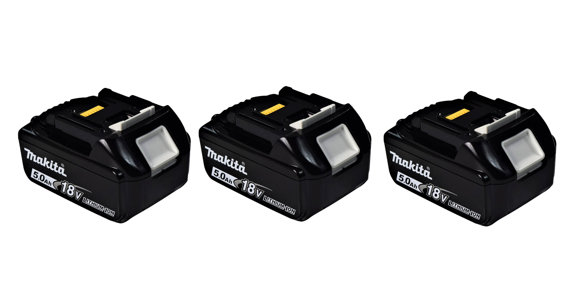 Makita BL1850B 18 Volt LXT Charging Lithium Ion 5.0Ah Battery (3 Pack)